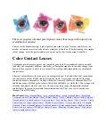 Contact Lenses Coloured Australia