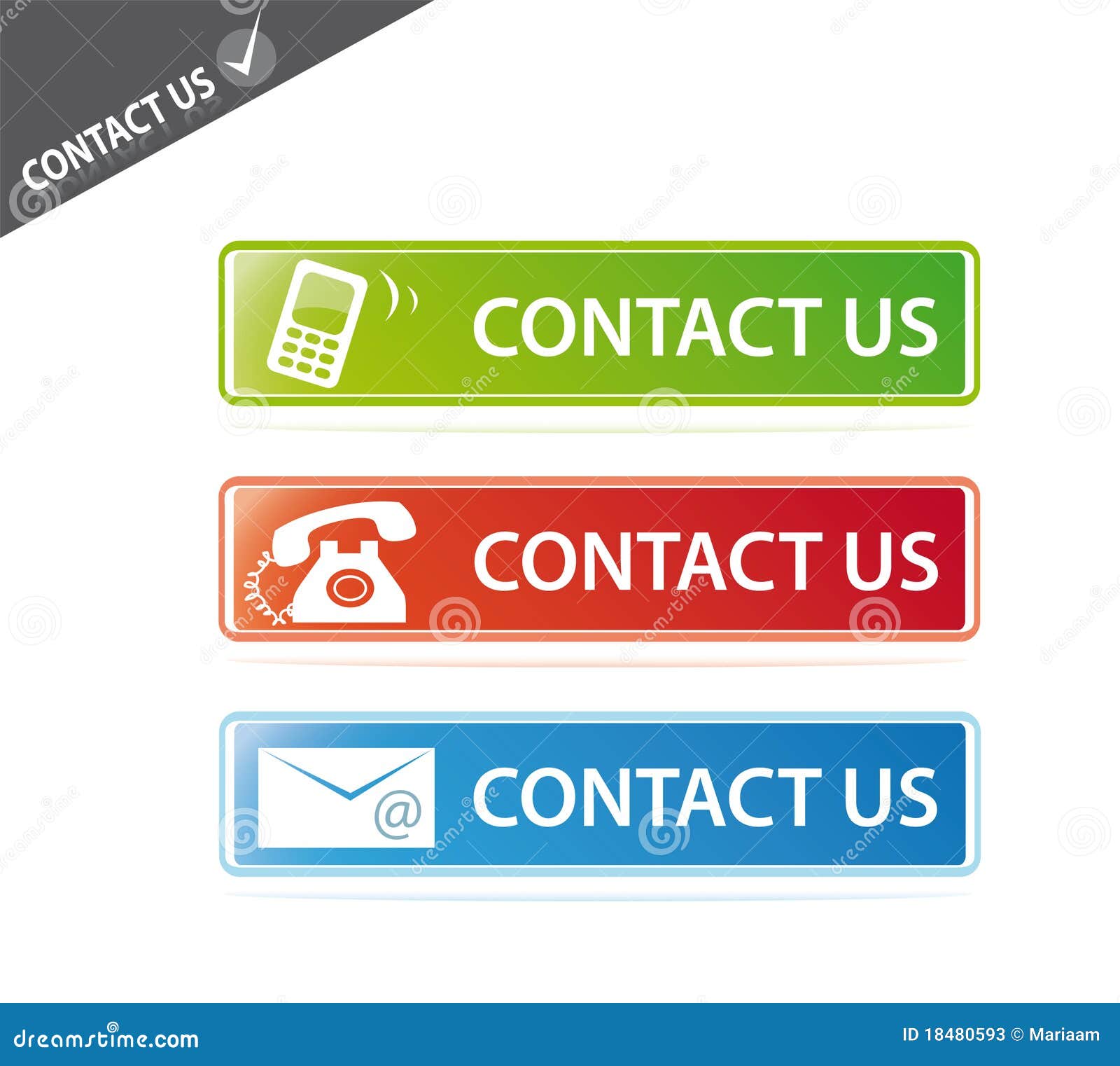 Contact Us Button For Website