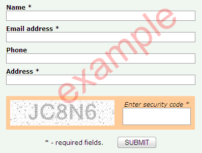 Contact Us Form Html Code Generator