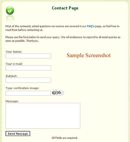 Contact Us Form In Php With Validation