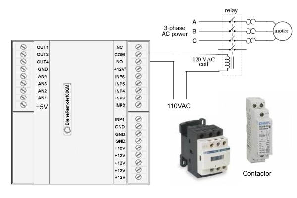 Contactor Diagram Connection