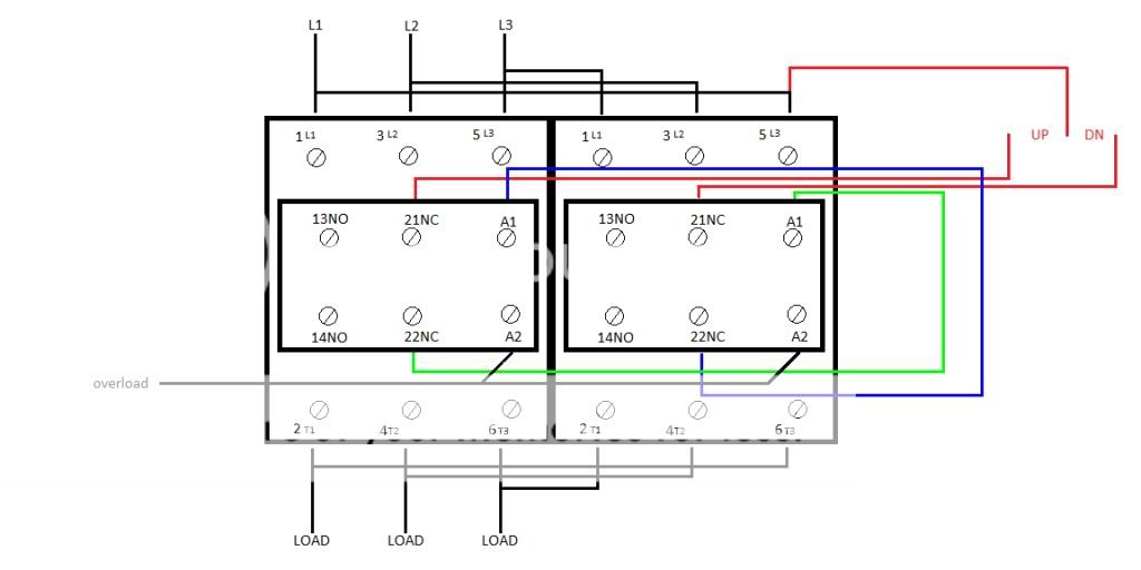 Contactor Diagram Connection