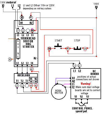 Contactor Diagram Connection