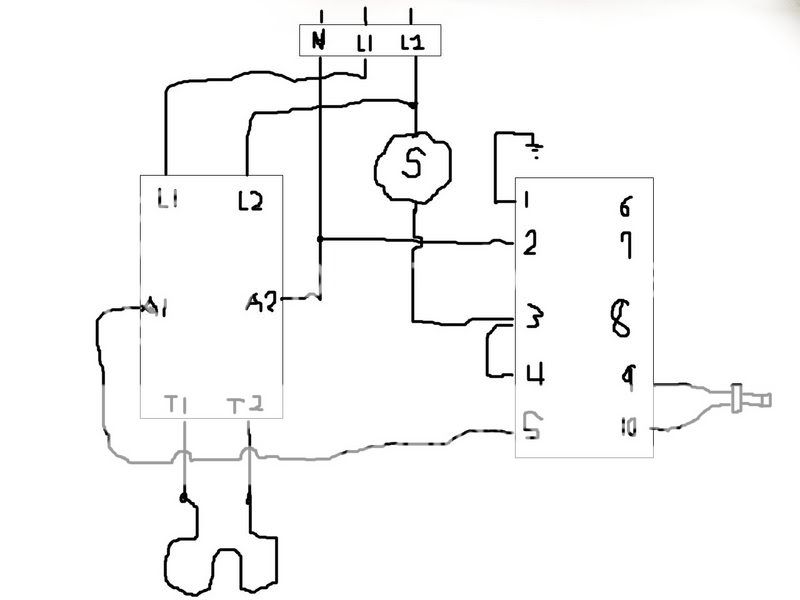 Contactor Symbol On A Schematic