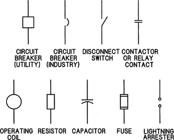 Contactor Symbol On A Schematic