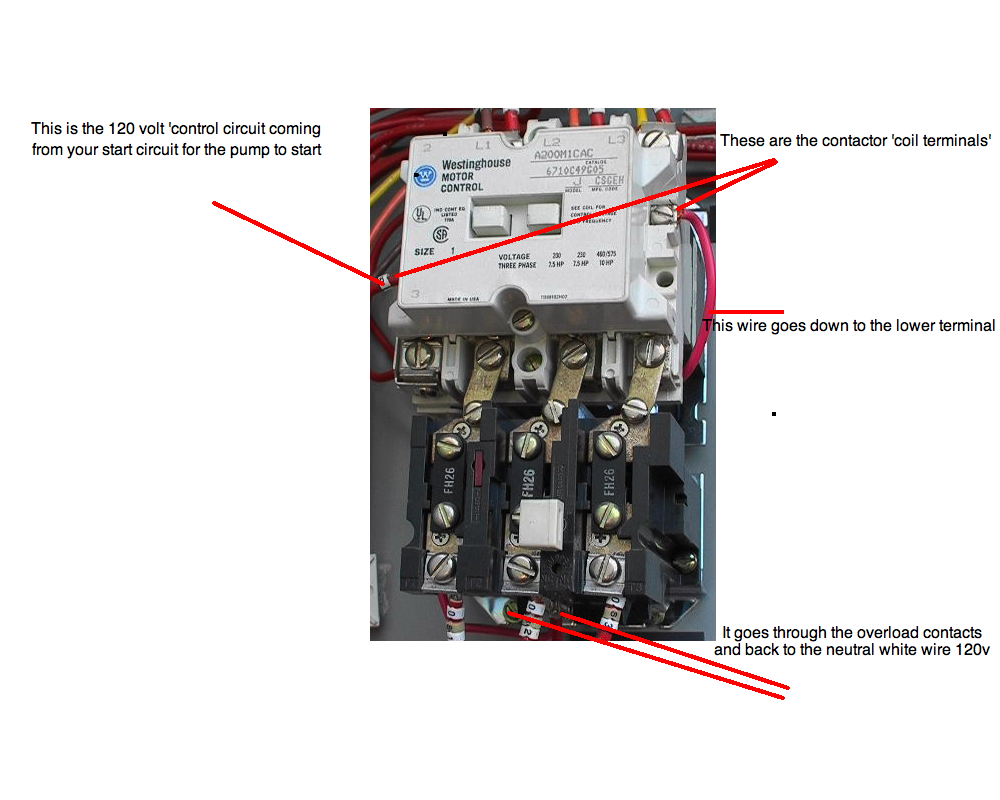 Contactor Wiring Connections