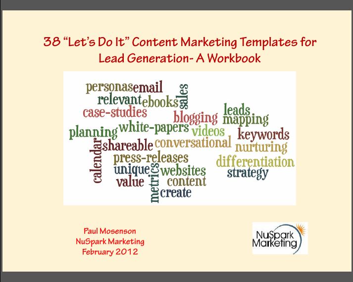 Content Marketing Plan Example