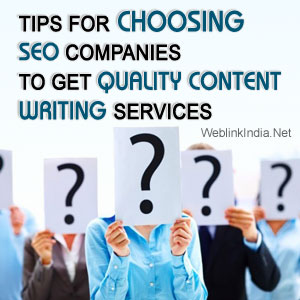 Content Writing Services India