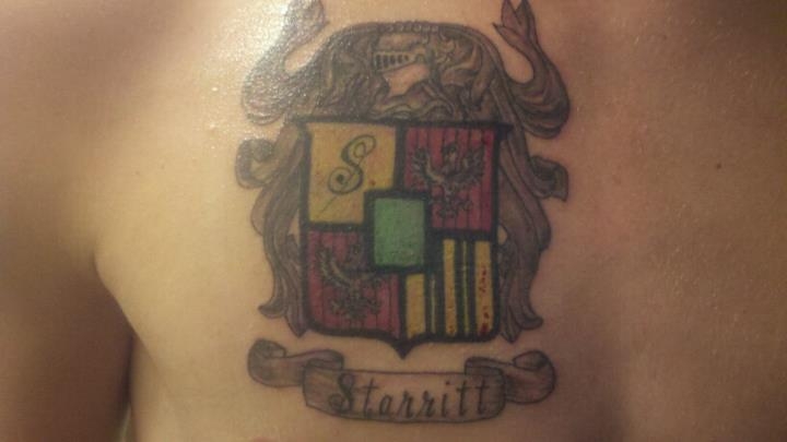 Cool Family Crest Tattoos