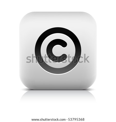 Copyright Logo White