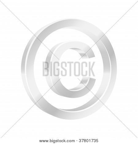 Copyright Symbol Vector