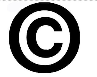 Copyright Symbol White