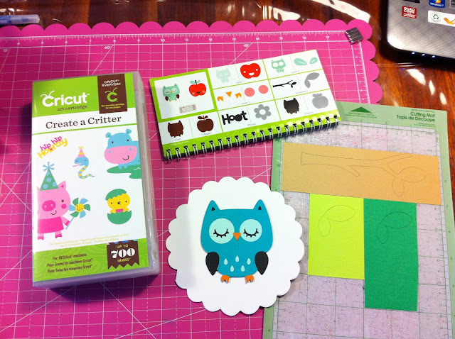 Create A Critter Owl Card