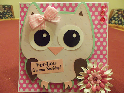 Create A Critter Owl Card