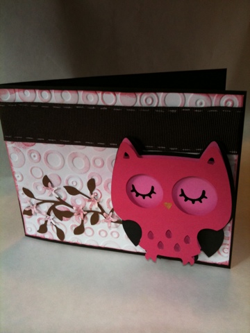 Create A Critter Owl Card