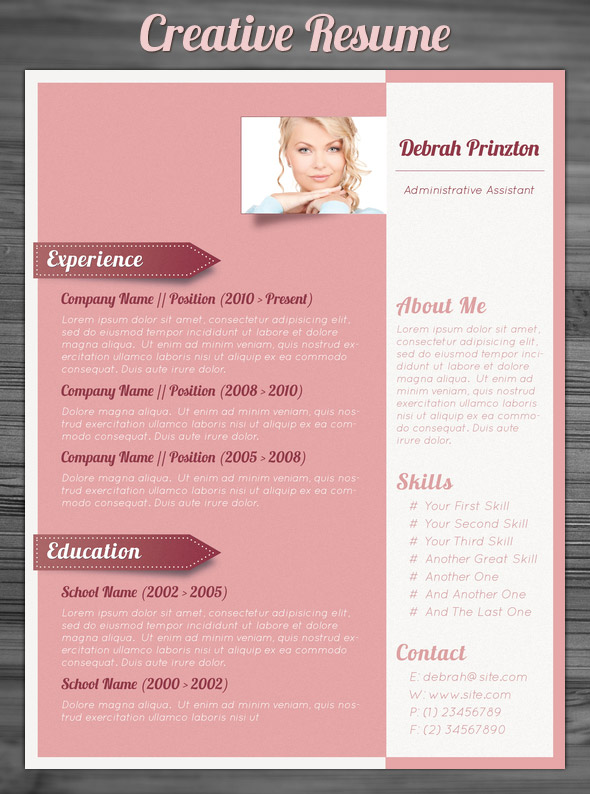 Creative Resumes 2013