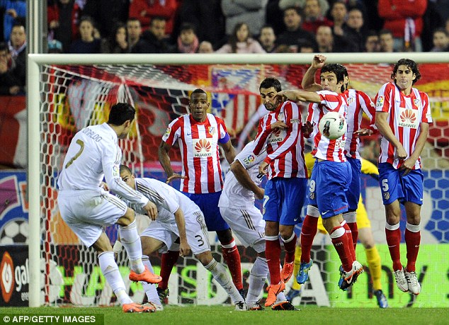 Cristiano Ronaldo Real Madrid Free Kick 2012