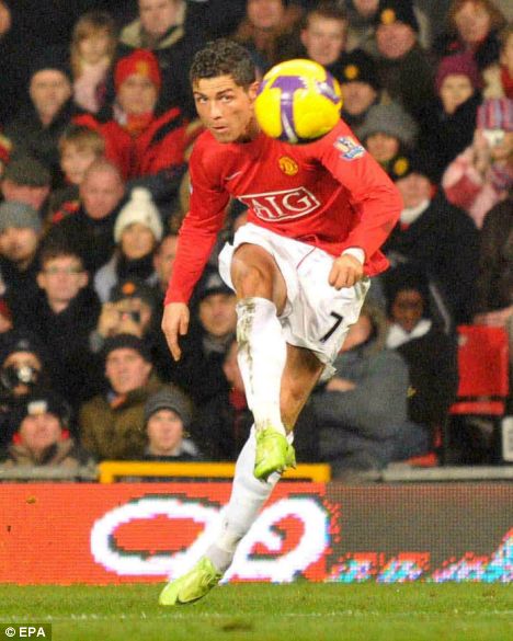 Cristiano Ronaldo Real Madrid Free Kick Stance