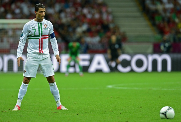 Cristiano Ronaldo Real Madrid Free Kick Stance