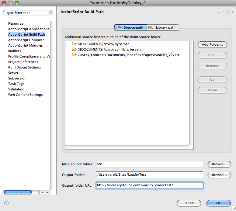 Crossdomain.xml File Location