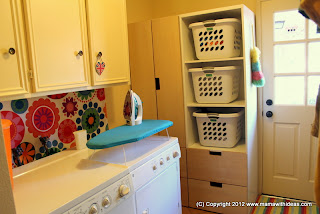 Cube Shelves With Baskets