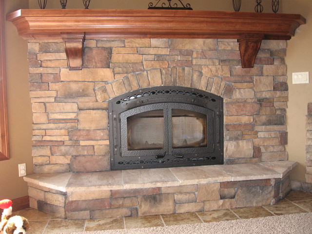 Cultured Stone Fireplace Pictures