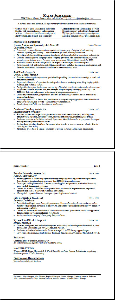 Customer Service Skills Resume Sample