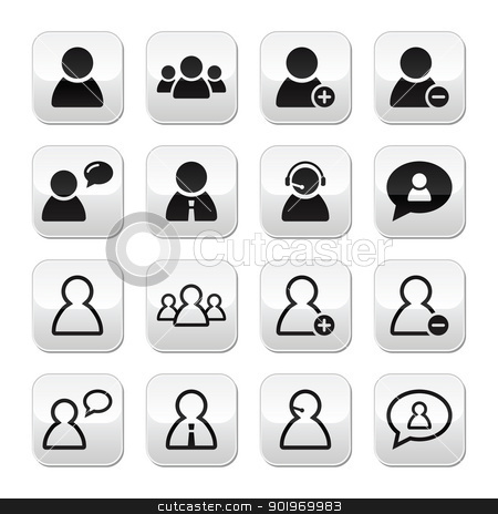 Customer Support Icon Vector