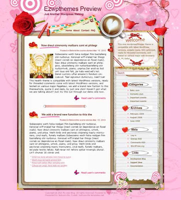 Cute Blogger Layouts