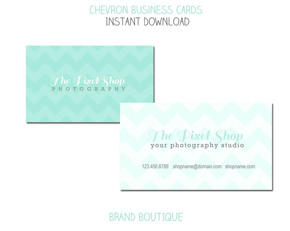 Cute Business Card Design Template