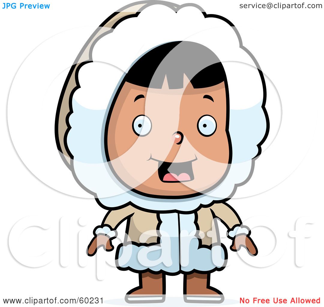 Cute Eskimo Cartoon