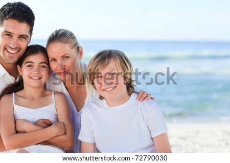 Cute Family Pictures On The Beach