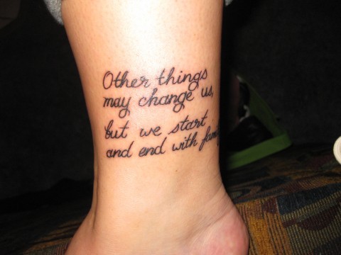 Cute Family Quotes For Tattoos