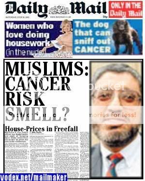 Daily Mail Front Page