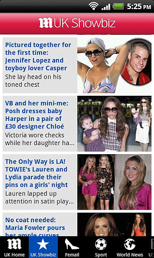 Daily Mail Online App For Blackberry