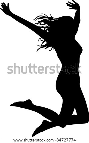 Dancer Silhouette Clip Art Leap