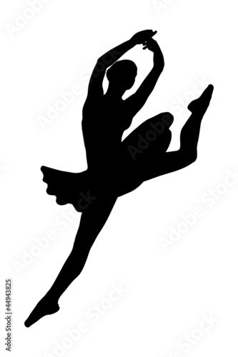 Dancer Silhouette Jump