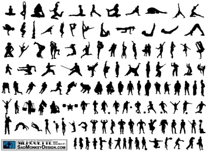 Dancer Silhouette Kick