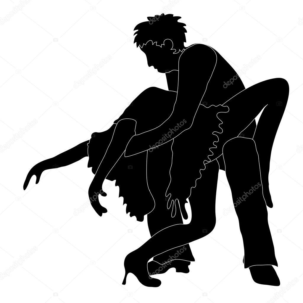 Dancer Silhouette Pose