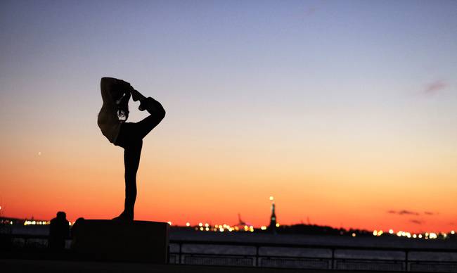 Dancer Silhouette Pose