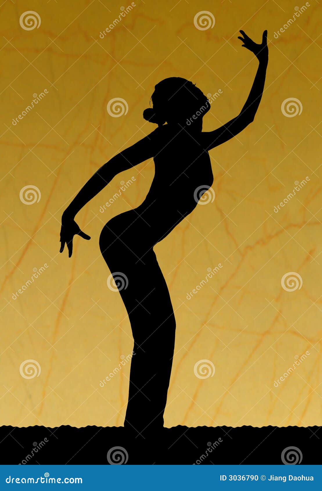 Dancer Silhouette Pose