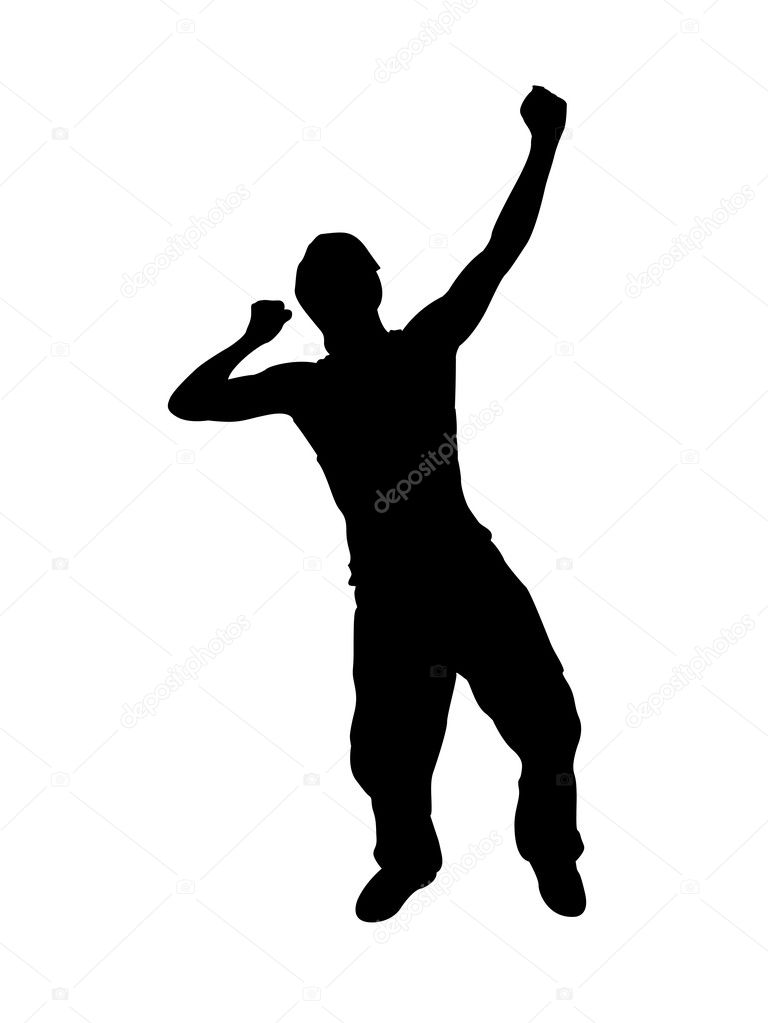 Dancer Silhouette Pose