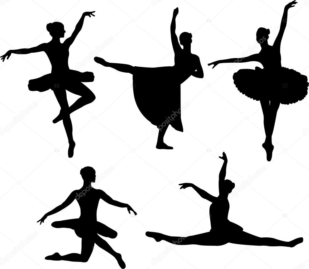 Dancer Silhouette Vector