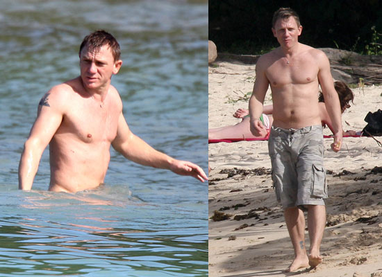 Daniel Craig Shirtless Casino Royale