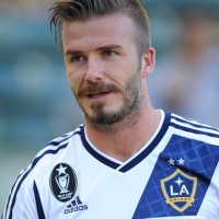 David Beckham Haircut 2013 Back