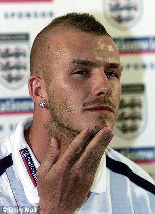 David Beckham Haircut 2013 Back