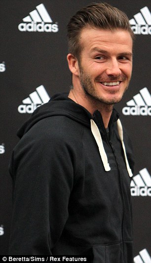 David Beckham Haircut 2013 Back