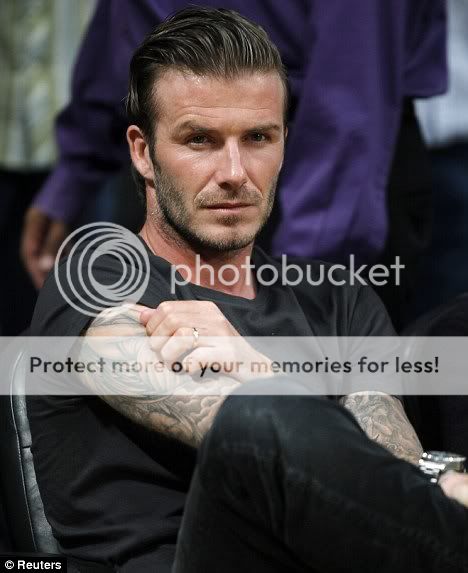 David Beckham Haircut Back