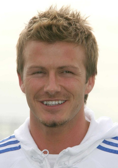 David Beckham Haircut Back