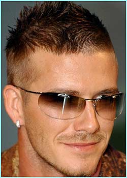 David Beckham Hairstyles 2009